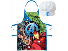 Fartuch dziecięcy z czapką kucharską Avengers II