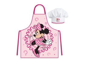 Fartuch dziecięcy z czapką Minnie Mouse Butterfly