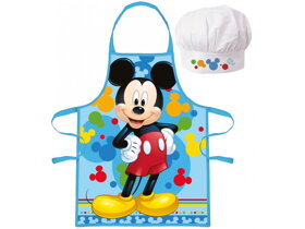 Fartuch dziecięcy z czapką kucharską Mickey Mouse