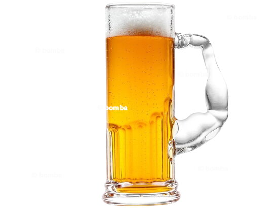 Szklanka do piwa dla siłaczy