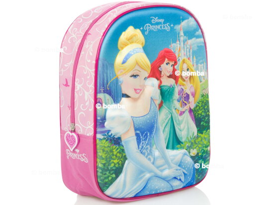 Plecak 3D Princess dla dziewczynek