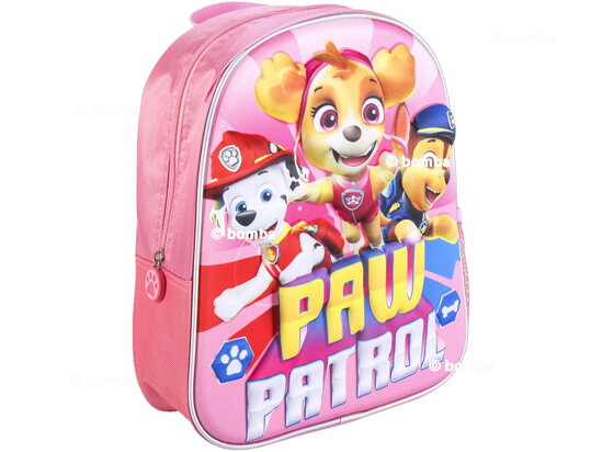 Różowy dziecięcy plecak 3D Paw Patrol