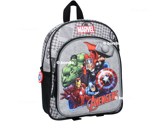 Szary plecak Marvel Avengers Safety Shield II