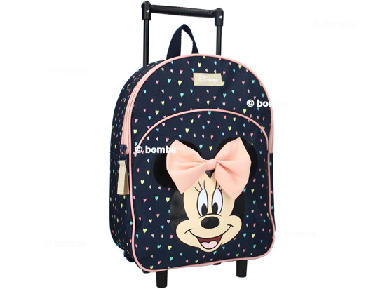 Plecak dziecięcy na kółkach Minnie Like You Lots