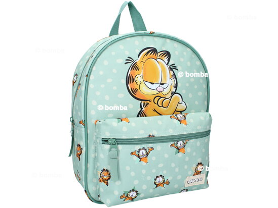 Zielony plecak dziecięcy Garfield