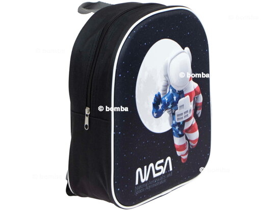 Czarny plecak 3D NASA