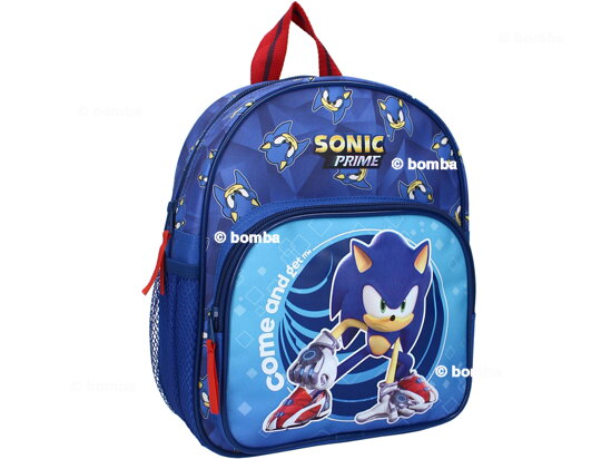 Plecak dziecięcy Sonic z kieszeniami na butelki