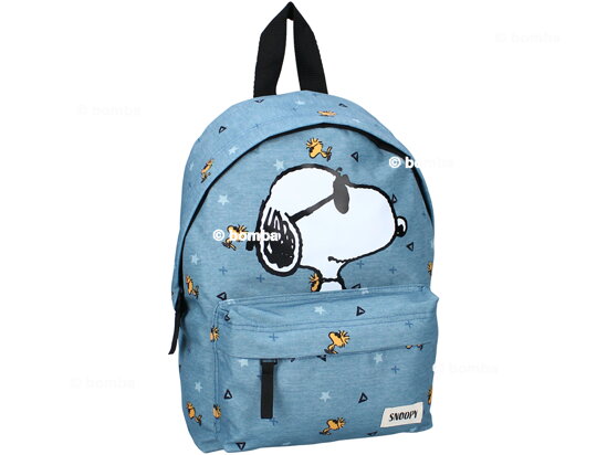 Niebieski dziecięcy plecak Snoopy