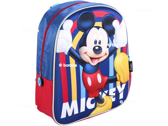 Plecak 3D z migającym efektem Mickey Mouse