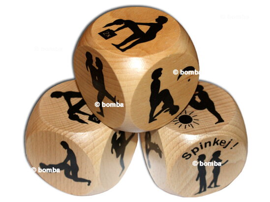 Duża drewniana kostka dla niezdecydowanych CZ