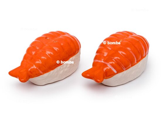 Solniczka i pieprzniczka w kształcie Nigiri Sushi
