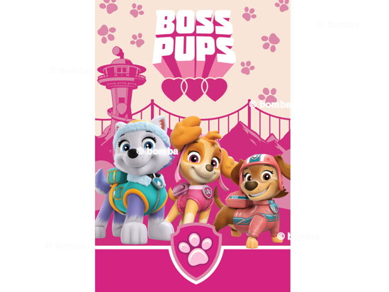 Kocyk dziecięcy Psi Patrol Boss Pups