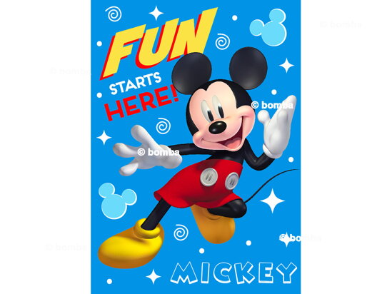 Kocyk dziecięcy Disney Mickey Mouse