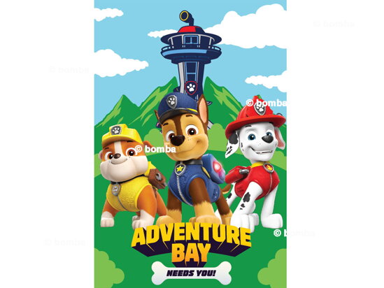 Kocyk dziecięcy Psi Patrol Adventure Bay