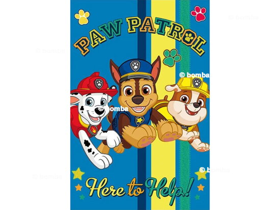 Kocyk dziecięcy Paw Patrol Help