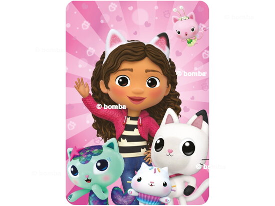 Kocyk dziecięcy Gabby's Dollhouse Happiness