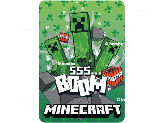 Kocyk dziecięcy Minecraft Boom