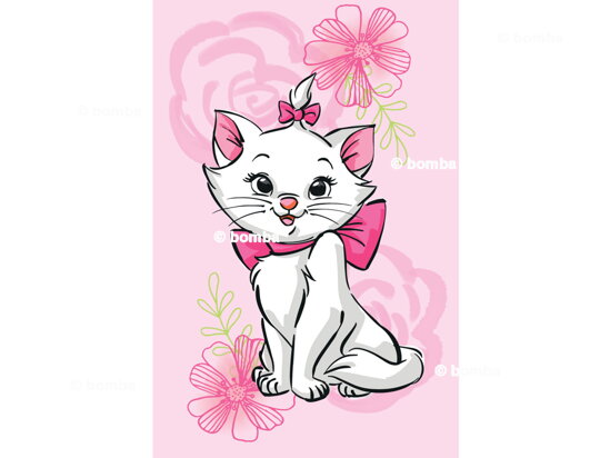 Kocyk dziecięcy Marie Pink Flower