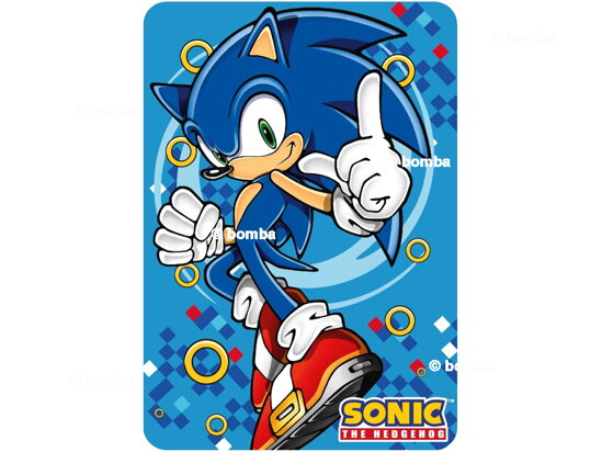 Kocyk dziecięcy Sonic the Hedgehog Gold Ring
