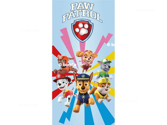 Dziecięcy ręcznik plażowy Paw Patrol Lightning