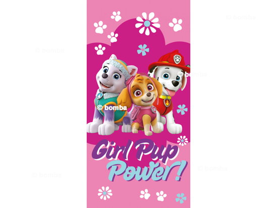 Ręcznik dziecięcy Paw Patrol Girl Pup Power