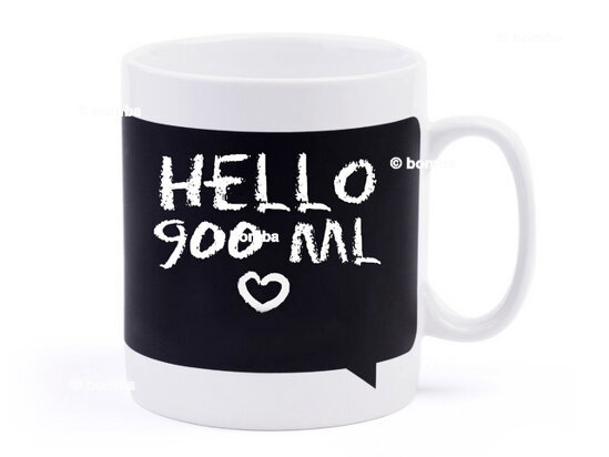 Duży kubek do pisania kredą Duży kubek do pisania kredą