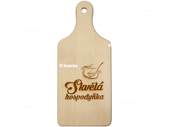 Dekoracyjna deska dla wspaniałej gospodyni CZ