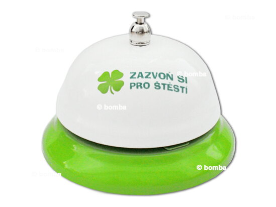 Dzwonek stołowy na szczęście CZ