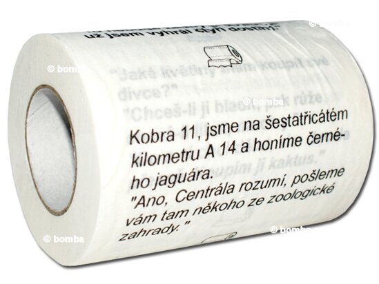 Papier toaletowy z dowcipami CZ