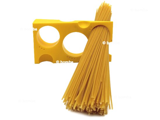 Miarka do spaghetti w kształcie plastra sera