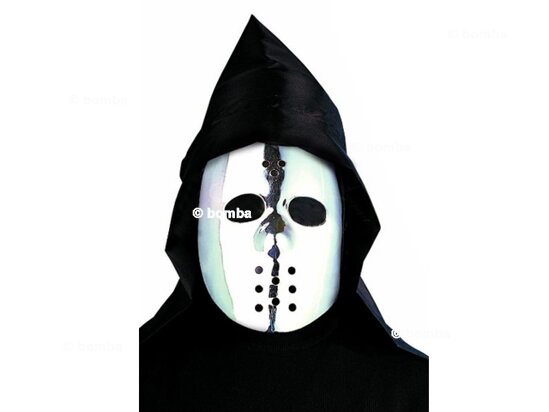 Maska hokejowa Piątek 13-tego srebrna