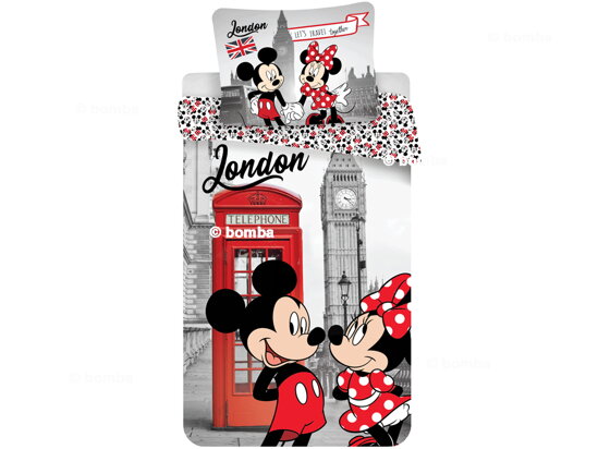 Pościel Minnie i Mickey w Londynie