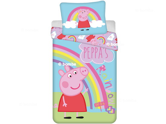 Pościel Peppa Pig Rainbow