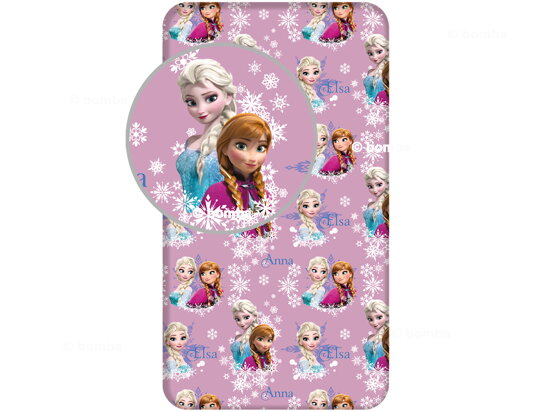 Prześcieradło Frozen Anna i Elsa