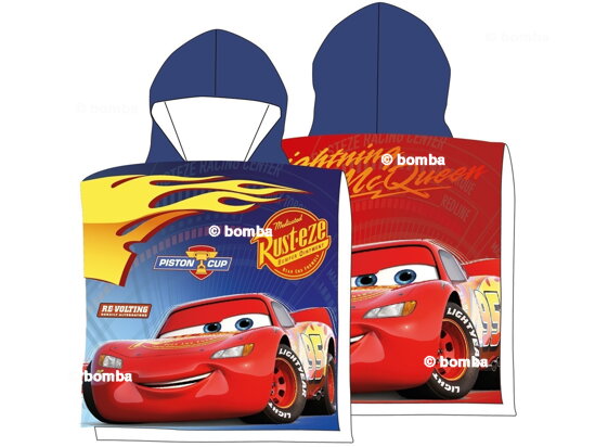 Ponczo dziecięce Cars Piston Cup
