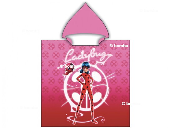 Dziecięce ponczo Miraculous Ladybug