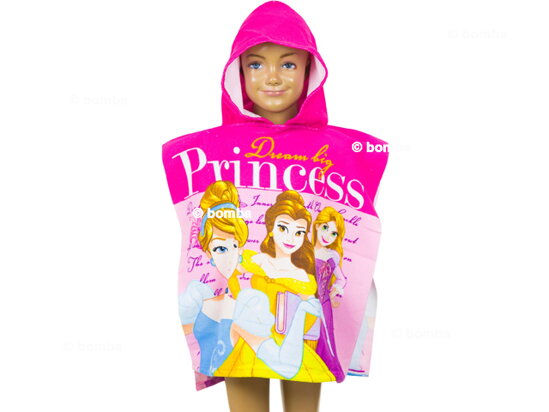 Poncho dla dzieci Princess