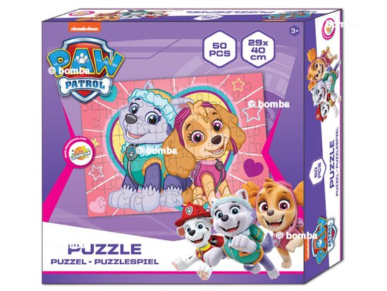 Puzzle Psi Patrol - Skye i Everest - 50 części