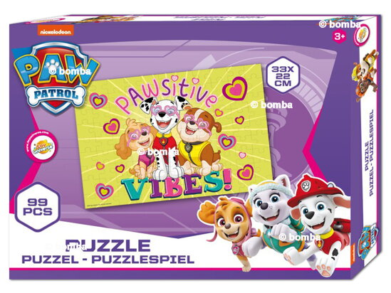 Puzzle Psi patrol - Pawsitive Vibes - 99 części