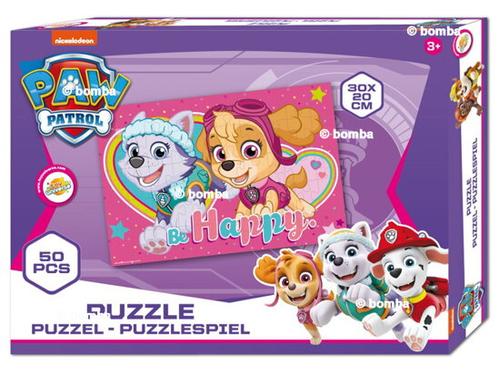 Puzzle Paw Patrol - Be Happy - 50 części