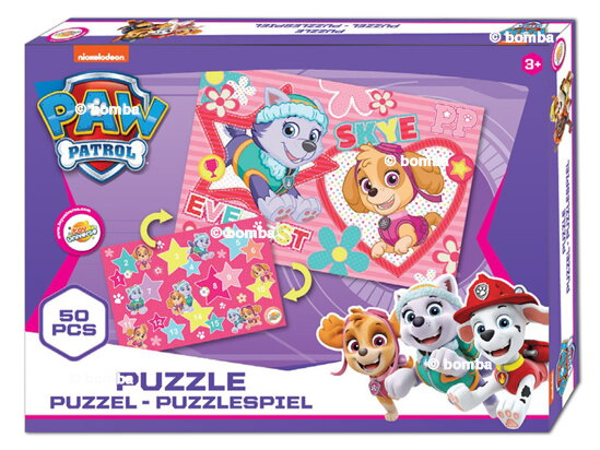 Puzzle Paw Patrol - Skye i Everest - 50 części