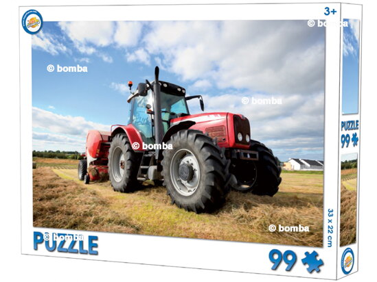 Puzzle dla dzieci Traktor - 99 części