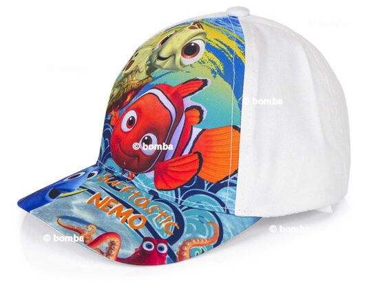 Biała czapka dziecięca Nemo - rozmiar 50