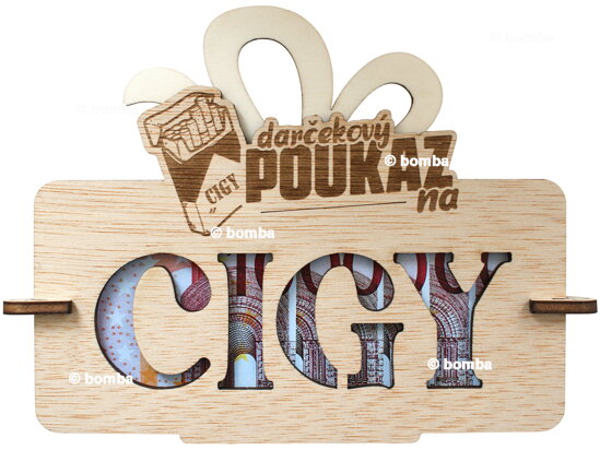 Bon podarunkowy na papierosy SK