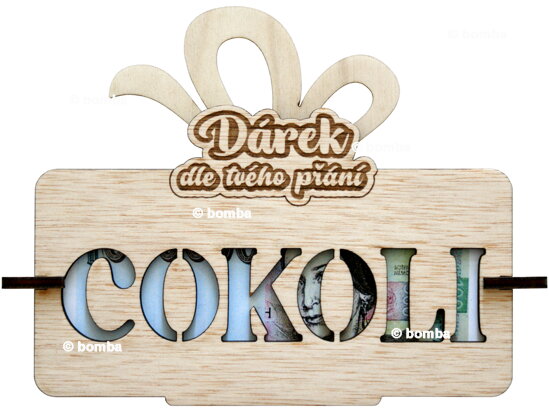 Ramka na pieniądze - Cokolwiek CZ