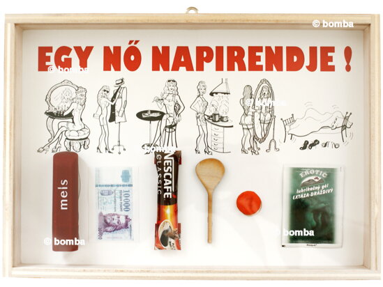 Podstawowe wyposażenie kobiety na jeden dzień HU