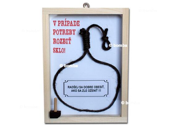 Obrazek dla żonatego mężczyzny - sznurek SK