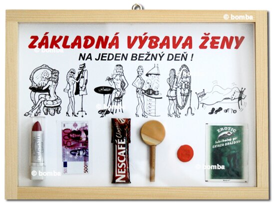 Podstawowe wyposażenie kobiety na jeden dzień SK