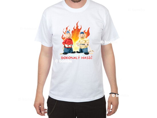 Koszulka Idealny strażak CZ - rozmiar XXL
