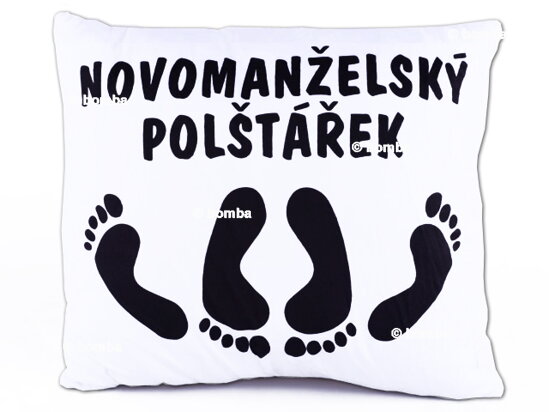 Poduszka dla nowożeńców CZ